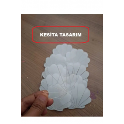 Pleksi Aksesuar 25 ADET ŞEFFAF RADÜSLÜ 7 cm SÜSLEMEYE UYGUN İSTİRİDYE MAGNETLİK ETİKET