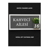 ÇİÇEKLİ AHŞAP KAPI SÜSÜ