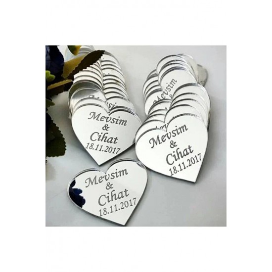 GÜMÜŞ KALP İSİMLİK  