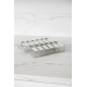 (4 Adet 30,5x13cm) Çekmece Içi Baharatlık Düzenleyici BOŞ Stant (KAVANOZLARI HARİÇTİR)