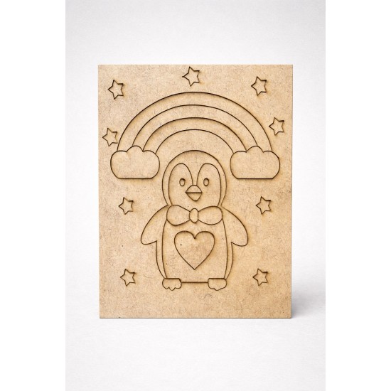 PENGUEN BOYAMA (16*21)