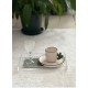 1 ADET TEK KİŞİLİK PLEKSİ SUNUM TEPSİSİ (14*22 CM)