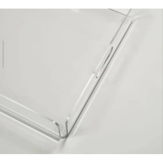 ŞEFFA PLEKSİ ÇAY KAHVE NİŞAN SÖZ SUNUM TEPSİSİ 35*25CM