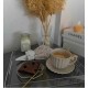 KARE ÇAY KAHVE SÖZ NİŞAN SUNUMLUK PLEKSİ TEPSİ (25*25 CM)
