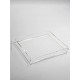 KARE ÇAY KAHVE SÖZ NİŞAN SUNUMLUK PLEKSİ TEPSİ (25*25 CM)