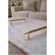 4 KİŞİLİK GOLD METAL KULPLU SÖZ NİŞAN SUNUM PLEKSİ TEPSİ (22*30 CM)